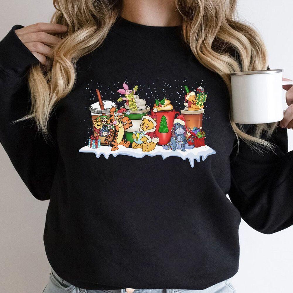 Winnie The Pooh Coffee Latte Vintage Fall Season Disney Vuitino Apparel Winnie The Pooh Coffee Latte Vintage Fall Season Disney Vuitino Apparel